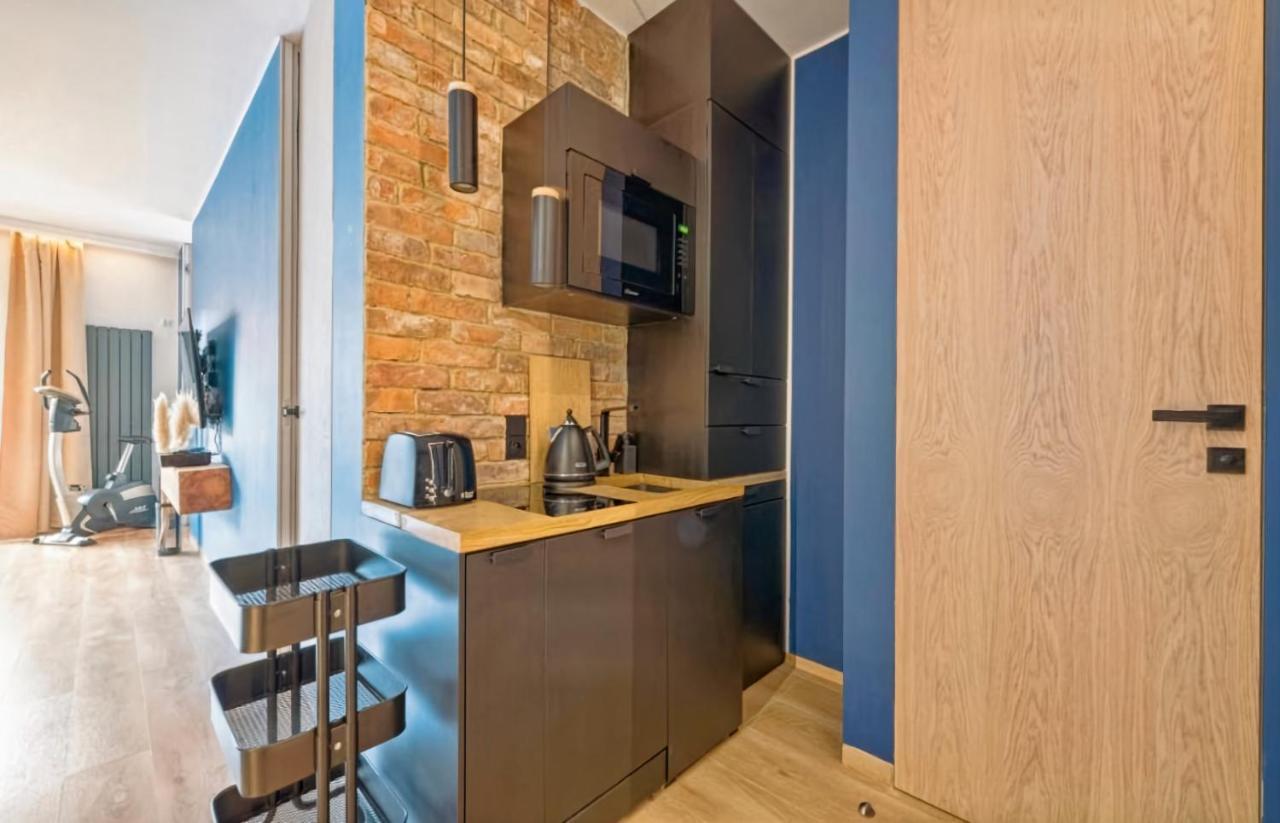 Riverview Apartament Waterline Spa & Pool Gdańsk Kültér fotó
