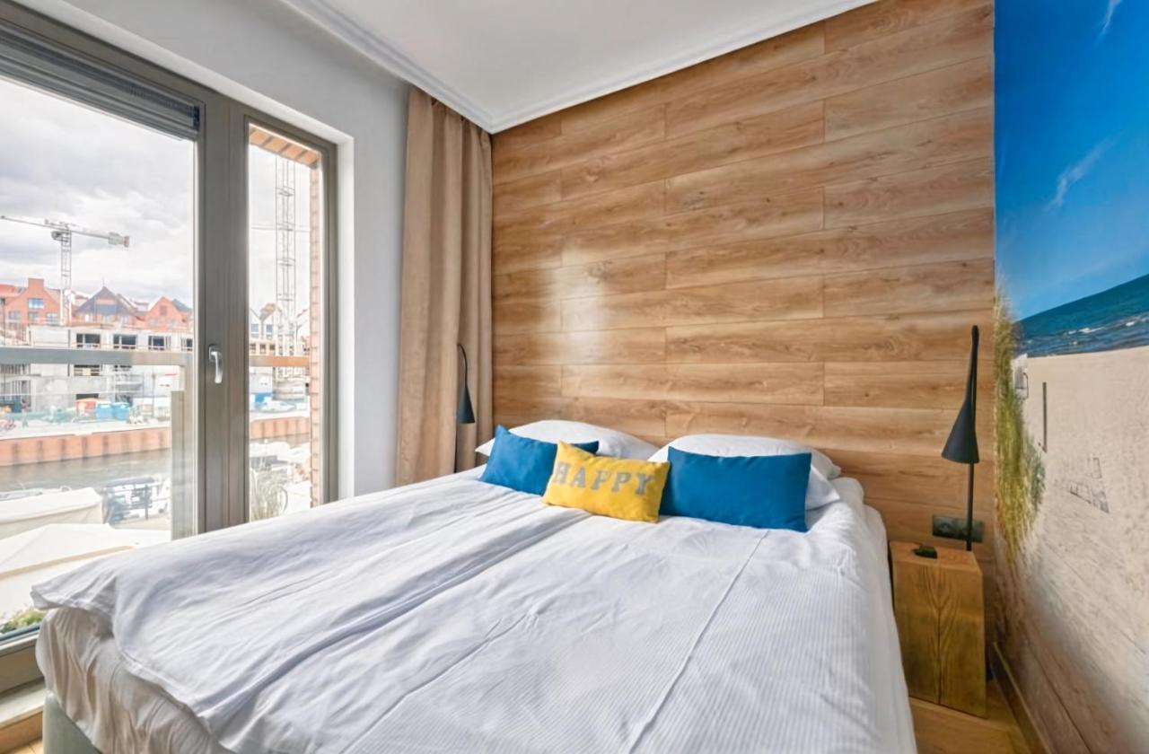 Riverview Apartament Waterline Spa & Pool Gdańsk Kültér fotó