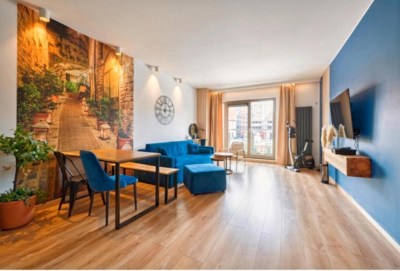 Riverview Apartament Waterline Spa & Pool Gdańsk Kültér fotó