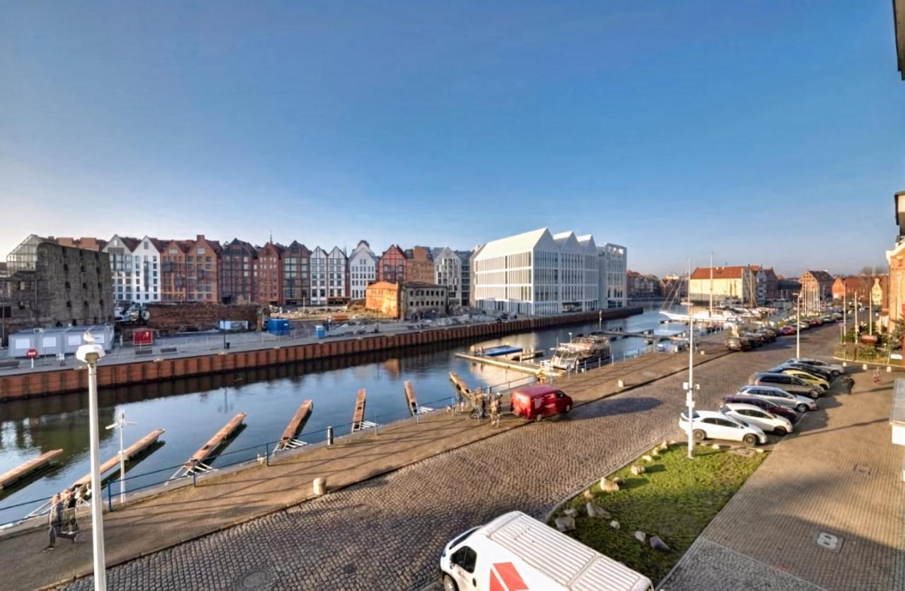 Riverview Apartament Waterline Spa & Pool Gdańsk Kültér fotó
